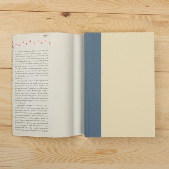 Why Did The Chickem Cross The World By Andrew Lawler Hardcover - Picture 3 of 5